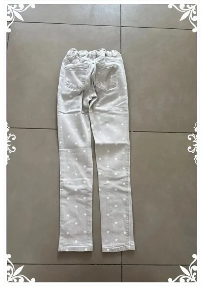 Pantalon slim enfant fille taille 8 ans Monoprix kids - photo numéro 6