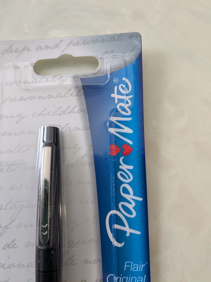 Stylo feutre Paper Mate Flair Original noir - photo numéro 4