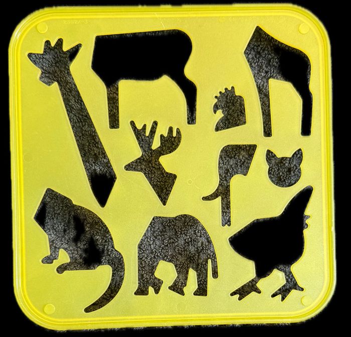 Pochoir Tupperware TupperToys à dessin Animaux