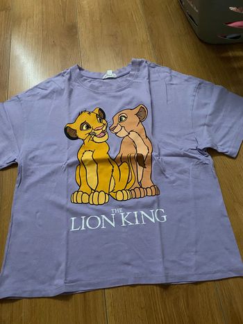 Tee-shirt fille Disney Le Roi lion