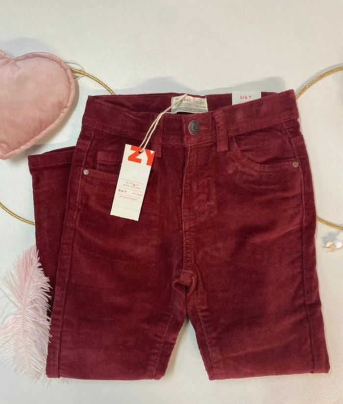 Jeans velours garçon - neuf - Zippy - Taille 5 ans - photo numéro 3