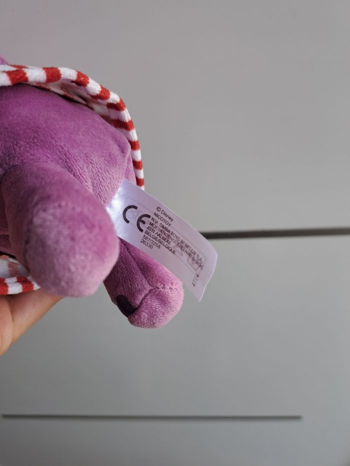 Peluche hippopotame disney - photo numéro 2