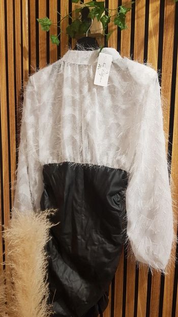 Robe bi matiere