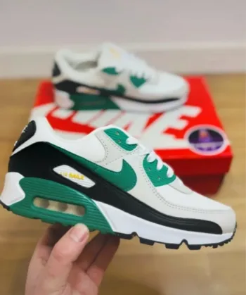 Nike Air Max 90 White Malachite Green Taille 38.5