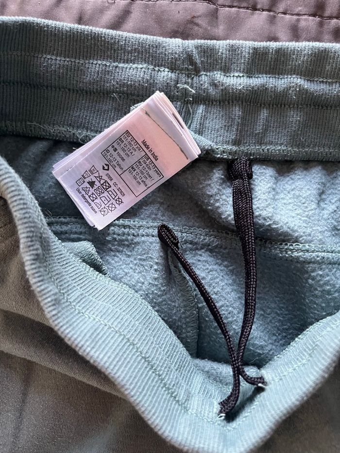 Ensemble jogging 3 pièces vert kaki 13 ans - photo numéro 3