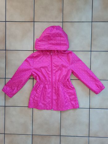 Veste capuche imperméable 4 ans