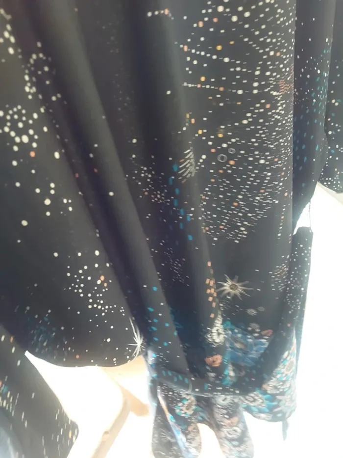 Robe tunique noire à motif Cache Cache - photo numéro 6