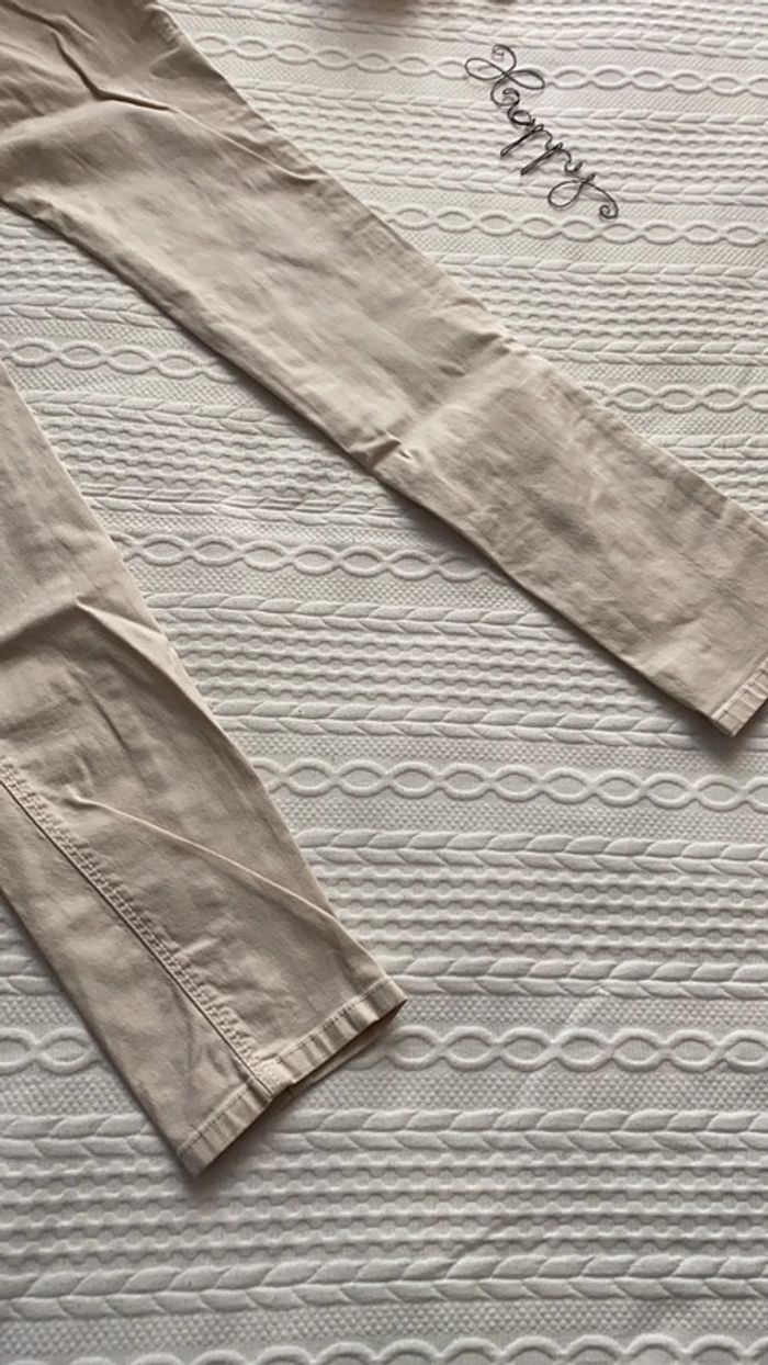 Pantalon crème/beige - photo numéro 5
