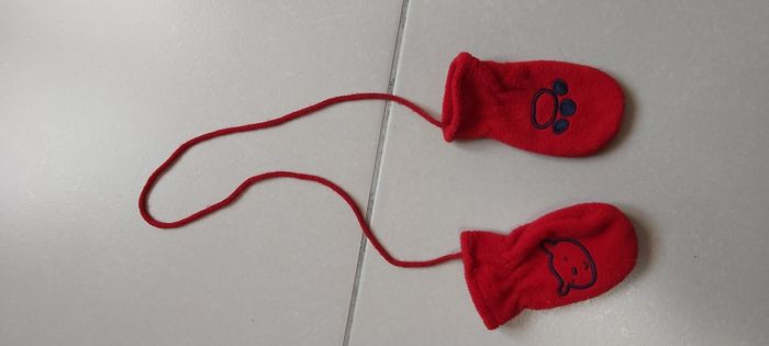 Mouffle avec cordon 12/18 mois