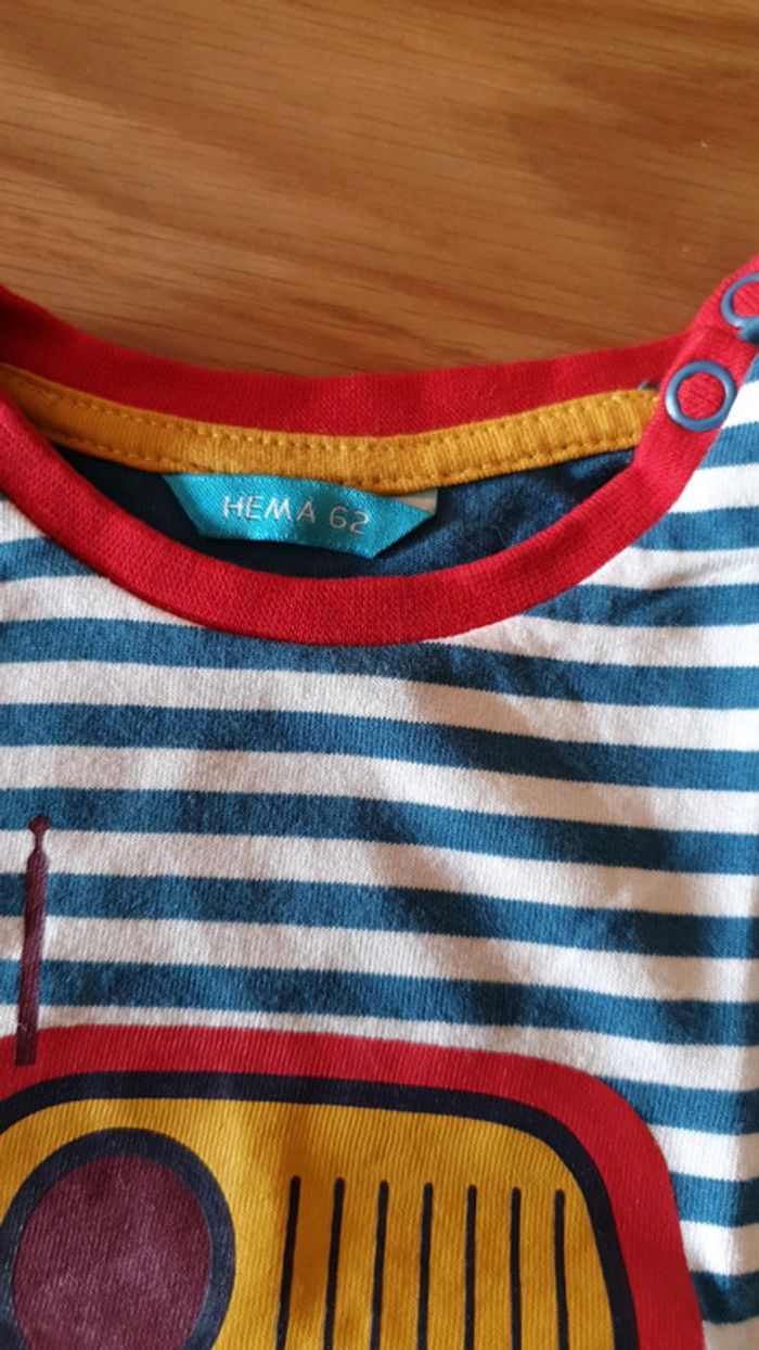 tee shirt original 3 mois hema - photo numéro 2