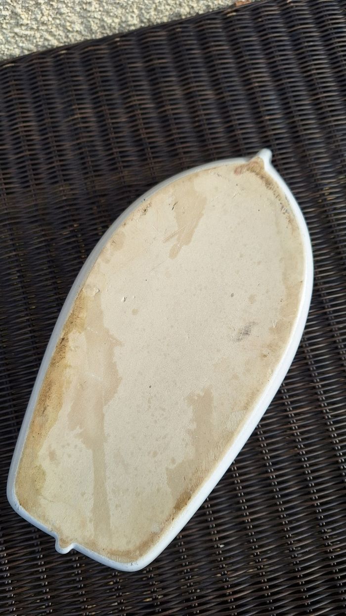 ⛵️ Grand plat en terre en forme de barque - photo numéro 6