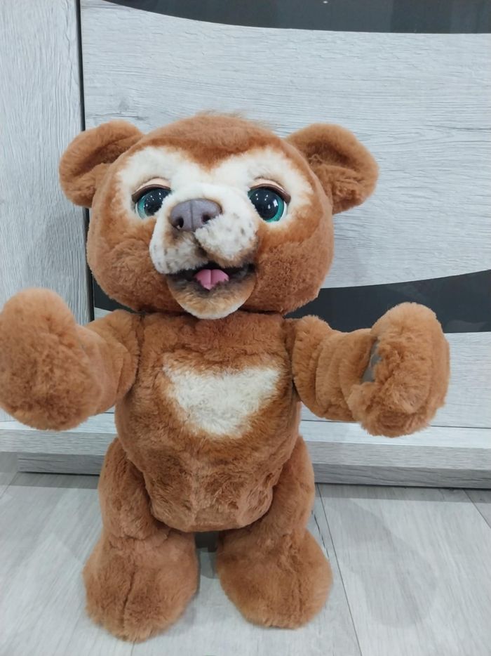 Ourson peluche intéractive Cubby - photo numéro 2