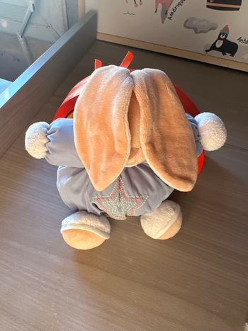 Doudou lapin bleu étoiles Winter Follies KALOO