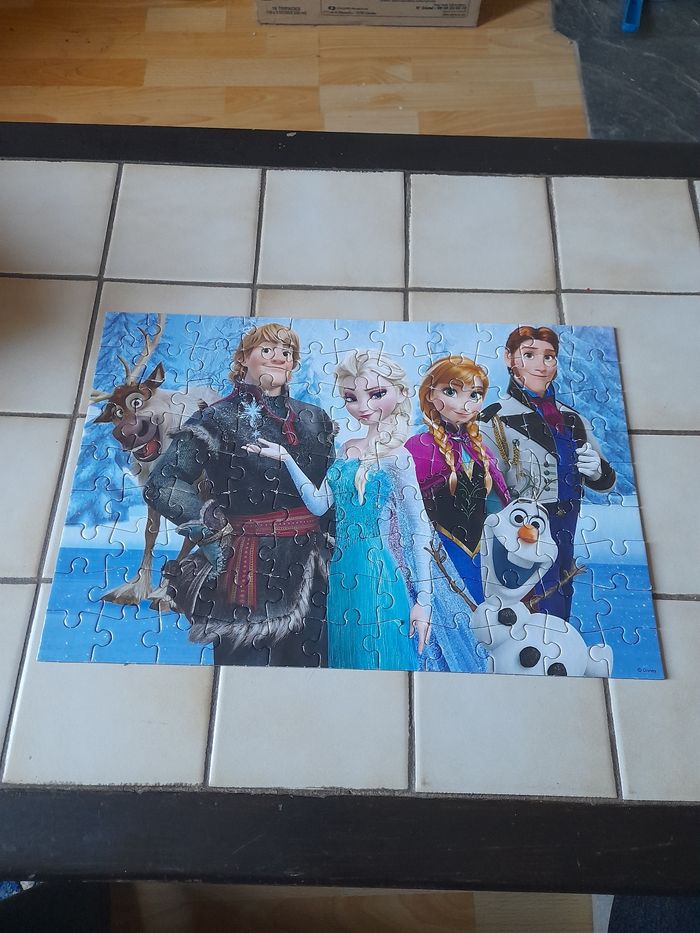 Puzzle reine des neiges