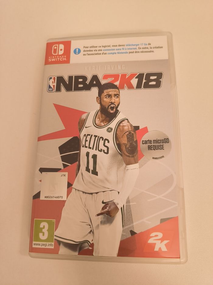 Jeu Switch NBA2K18