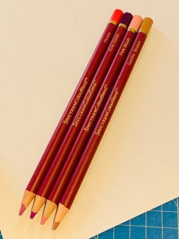 Lot 4 crayons Colorblend Spectrum Noir