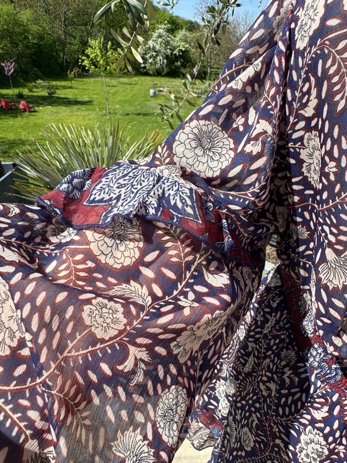 Robe courte motif indien Promod T40 - photo numéro 4