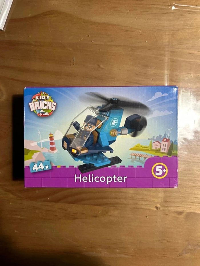 Jeu de construction hélicoptère