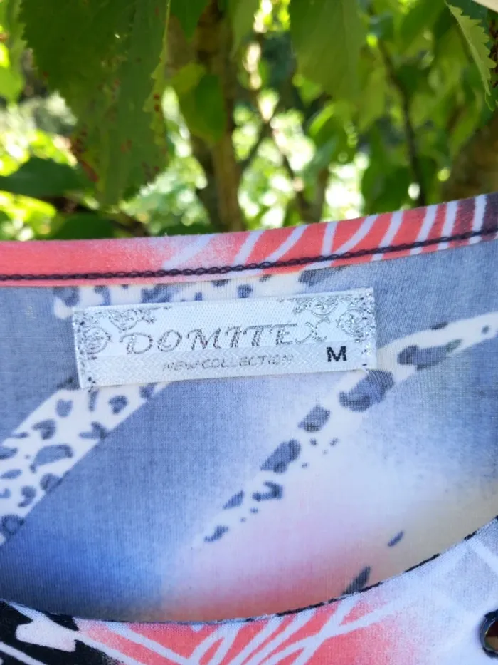 T shirt multicolore domitex taille M - photo numéro 8