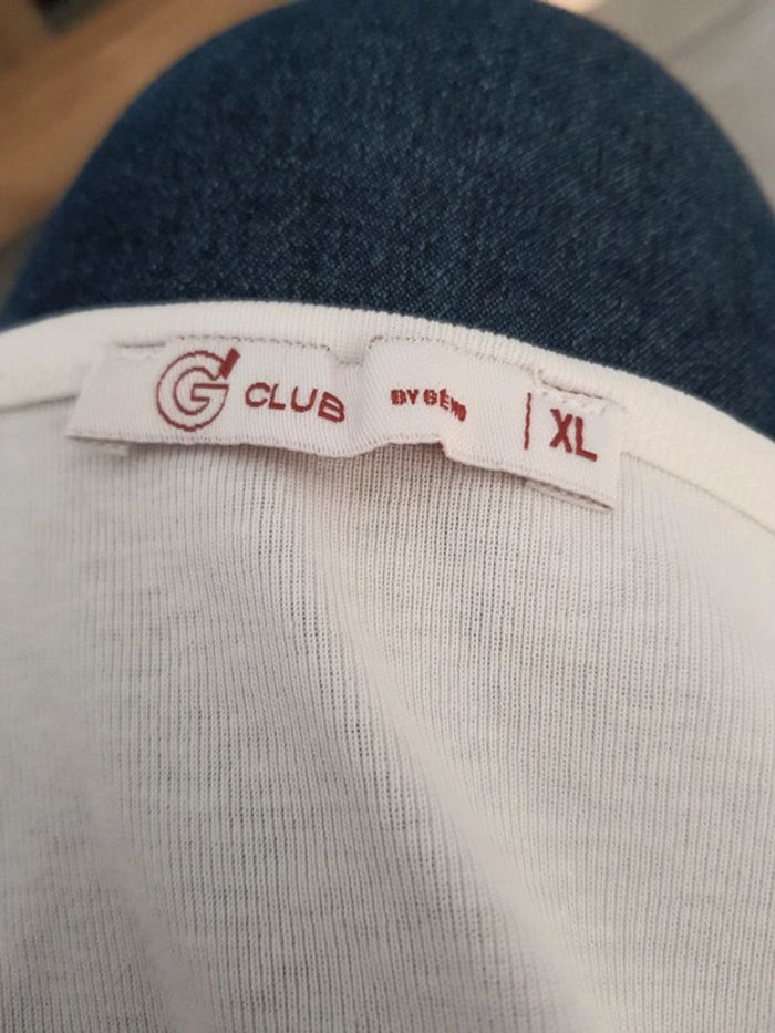 T-shirt blanc imprimé papillon - photo numéro 4