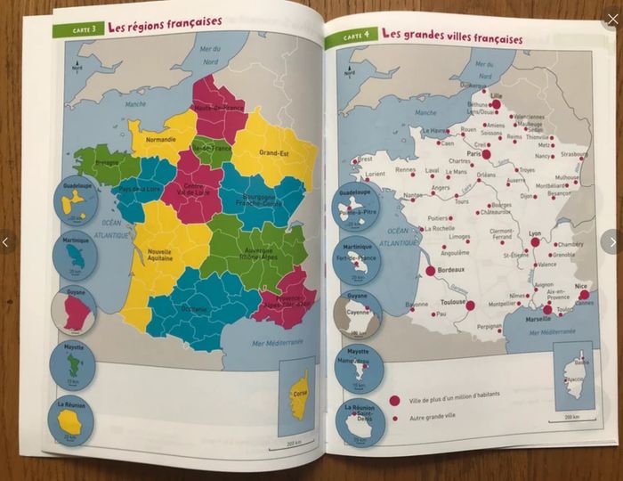 Atlas de géographie CM2 - Hatier - photo numéro 4