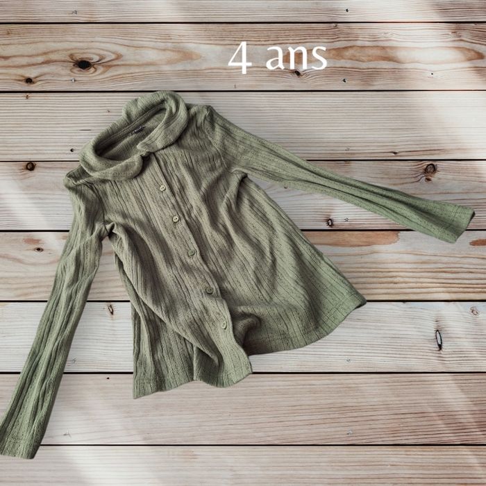 T-shirt kaki manches longues