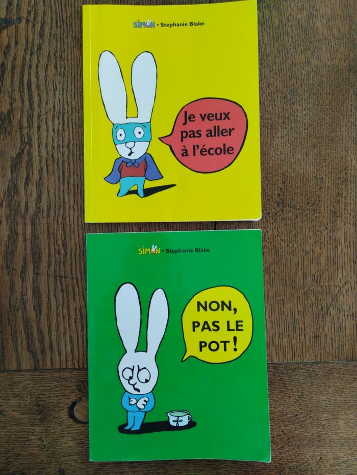 Lot de 2 livres Simon 💚