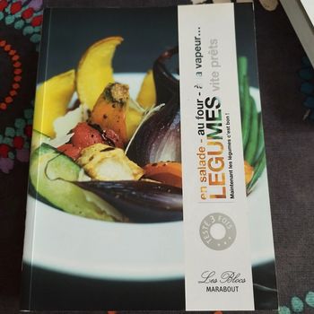Livre sur la préparation des légumes