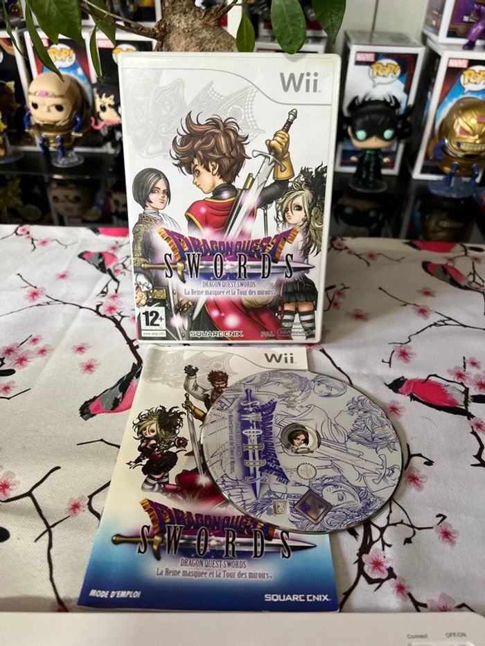 Jeu de wii dragon quest swords