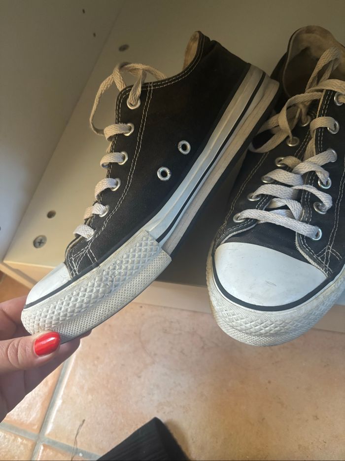 Converse noir basse - photo numéro 2