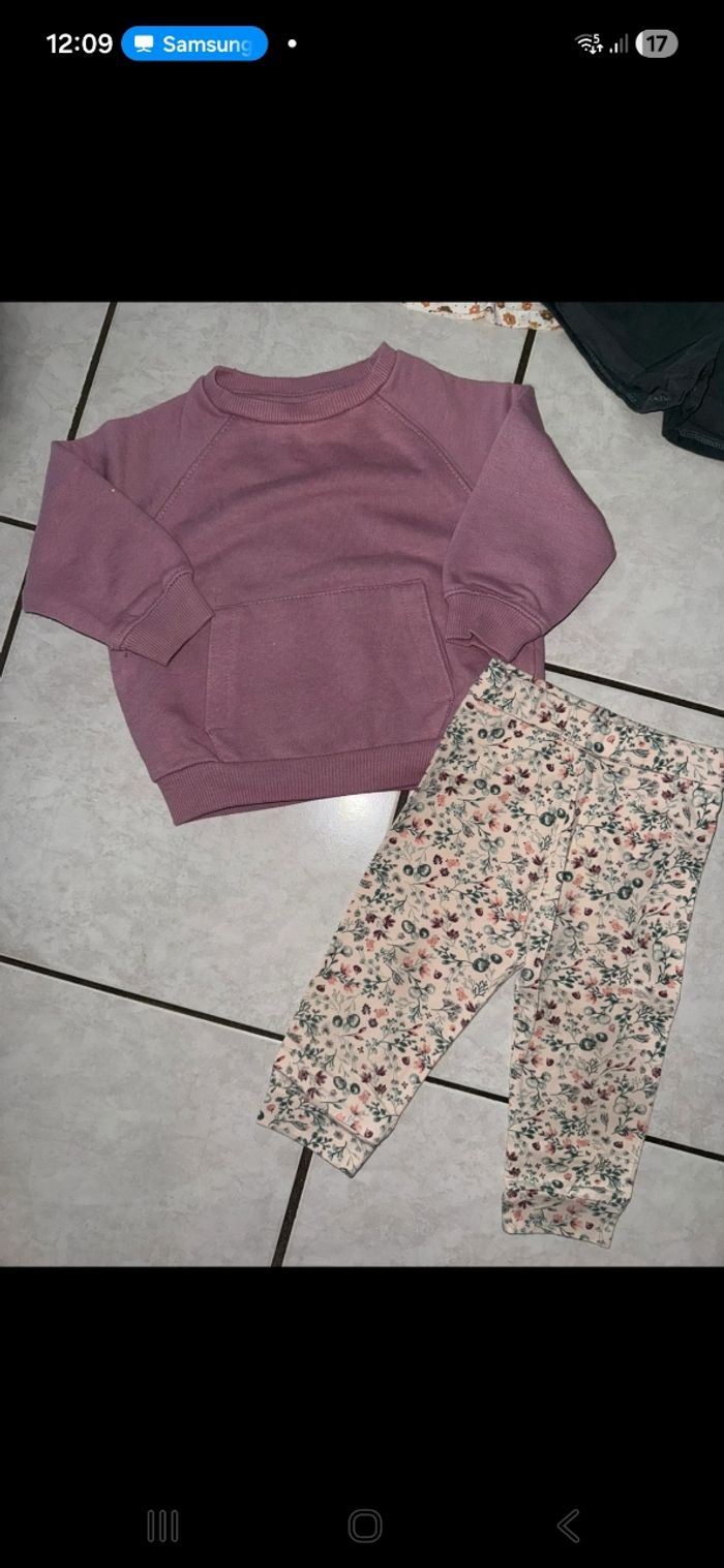 Lot vêtements bébé fille 9-12mois - photo numéro 2