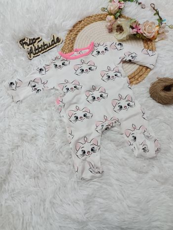 Pyjama Marie 1 mois velours