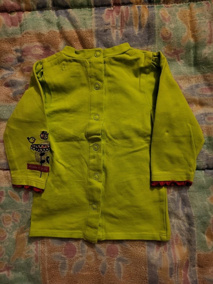 Tee-shirt fille 3 mois - photo numéro 4