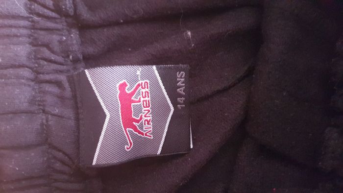 Pantalon de jogging garçon 14 ans noir Airness - photo numéro 2