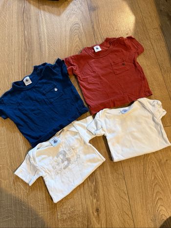 Lot Petit Bateau t.shirt / Bodies 3 mois
