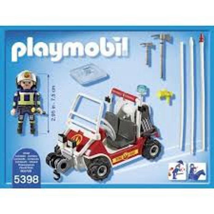 Playmobil Voiture chef de pompiers 5398 - photo numéro 2