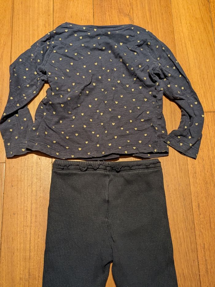 Ensemble fille monoprix coton bio - photo numéro 4