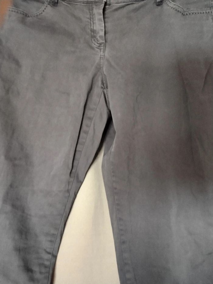 Pantalon bleu Promod taille 42 - photo numéro 2