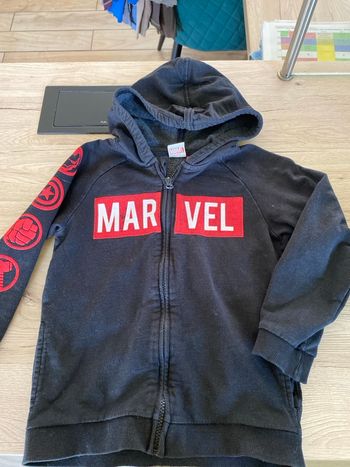 Sweat à capuche avec fermeture 