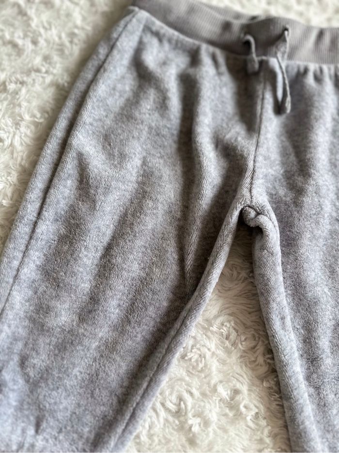 Pantalon en velours gris 12 mois - photo numéro 2