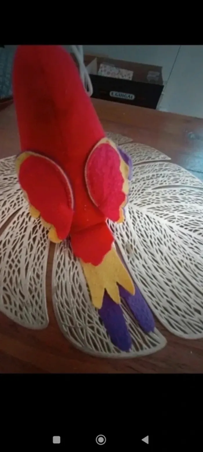 Peluche perroquet - photo numéro 3
