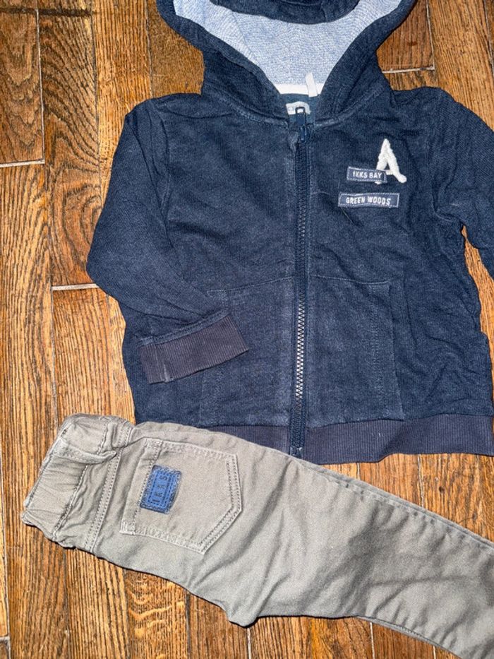 Gilet et jeans ikks 18 mois - photo numéro 2