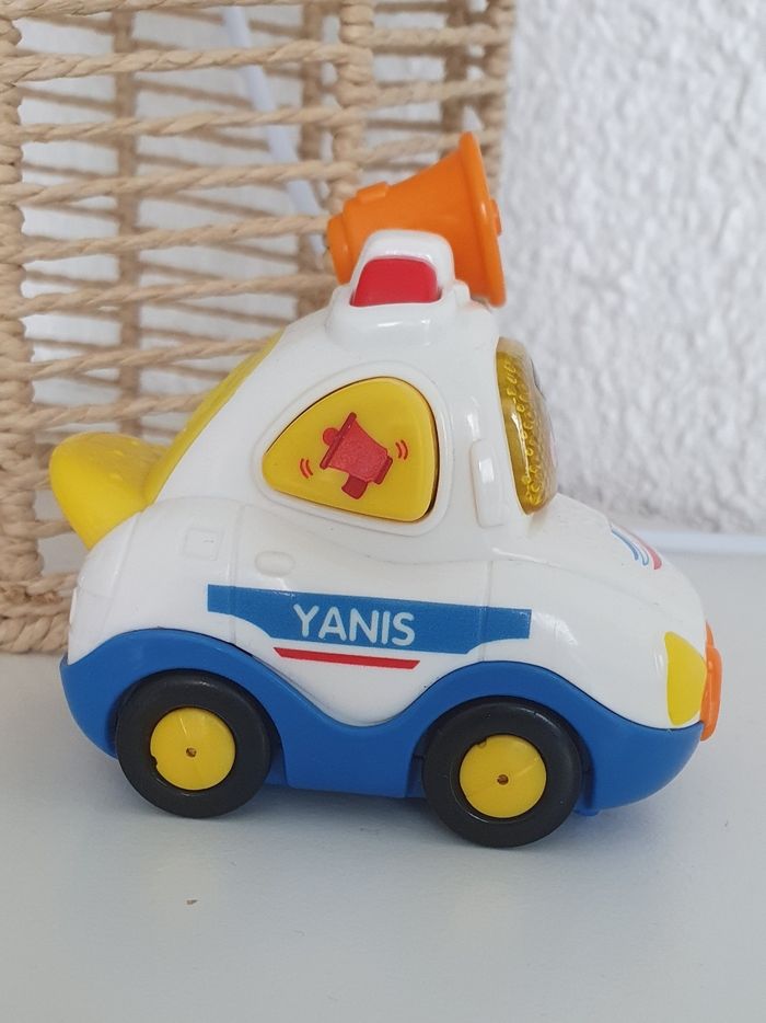 Voiture Tut Tut Bolide Yanis capitaine de police - photo numéro 3