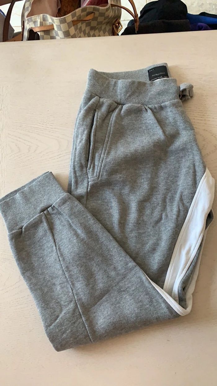 Pantalon jogging L gris - photo numéro 2