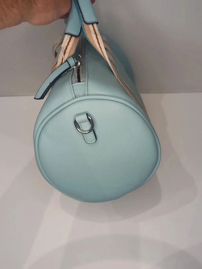 Sac à main Max & Enjoy Bleu turquoise en similicuir - photo numéro 4