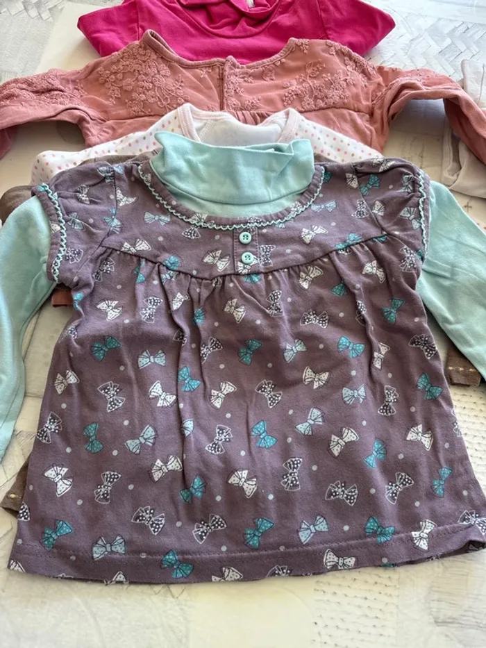 Lot tee shirt 12 mois - photo numéro 6