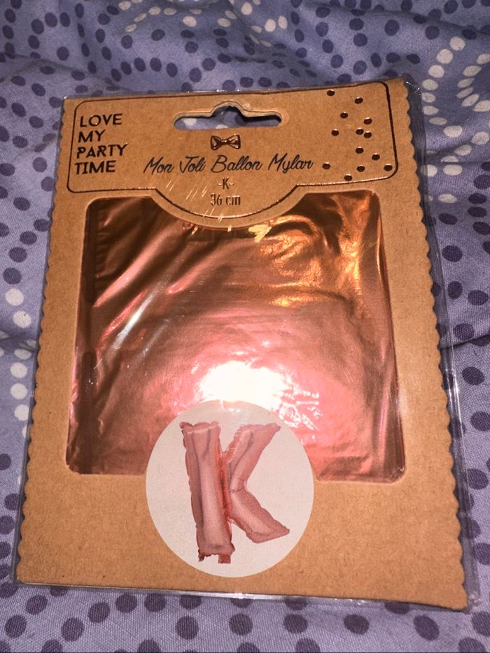 Ballon lettre
