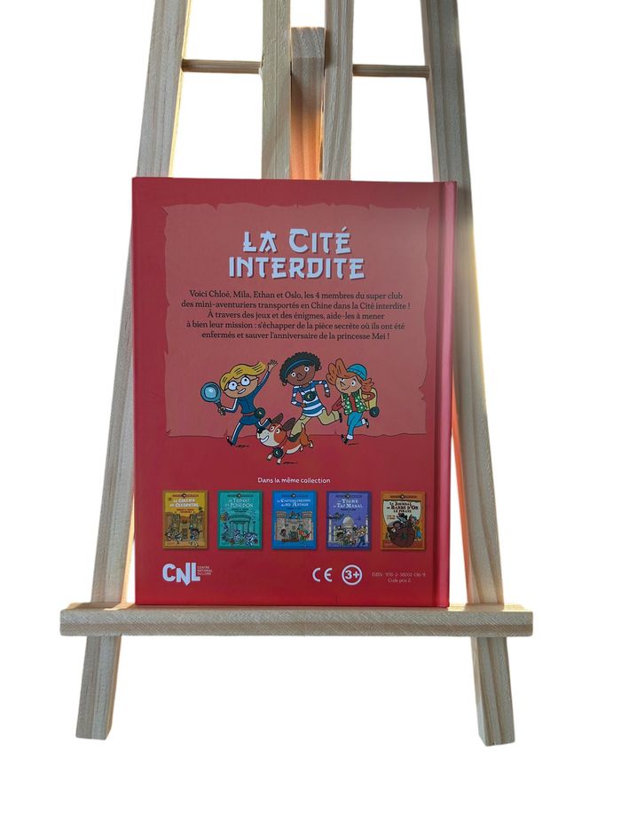 Livre Escape Book La Cité Interdite - Le super club des mini-aventuriers - photo numéro 2