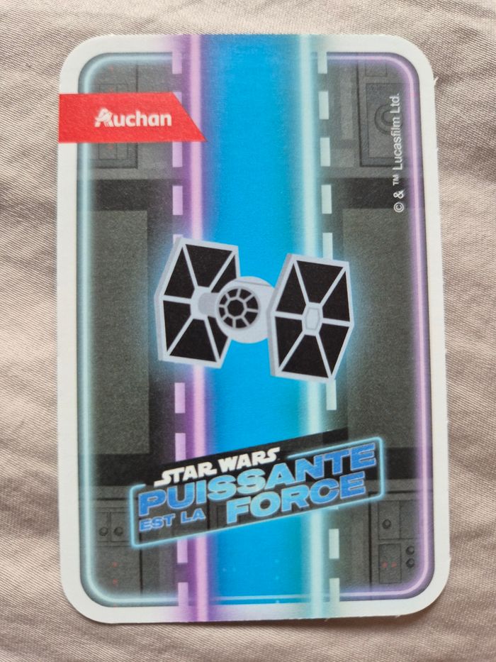 Carte Star Wars Auchan 2025 n° 08 Canonnière de la République - photo numéro 2