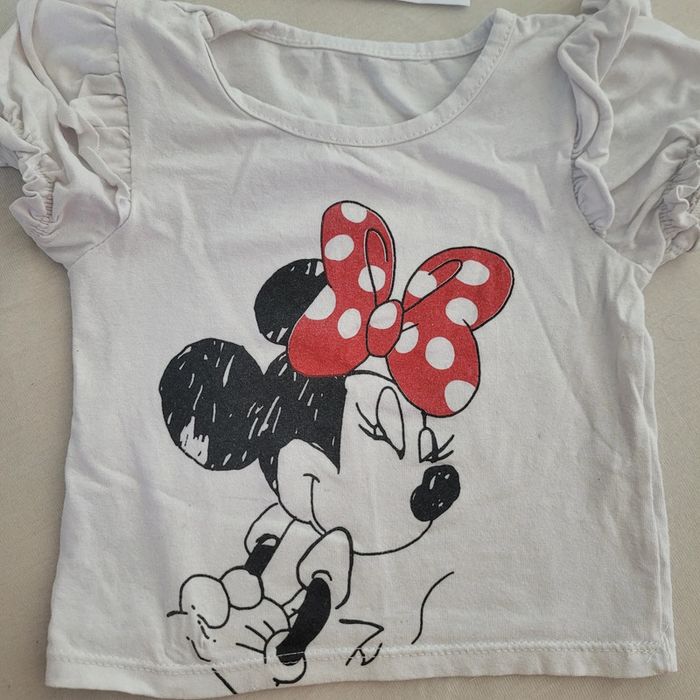 Tee shirt minnie 24 mois - photo numéro 2